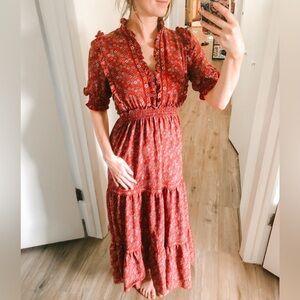 Max Studio Prairie Dress